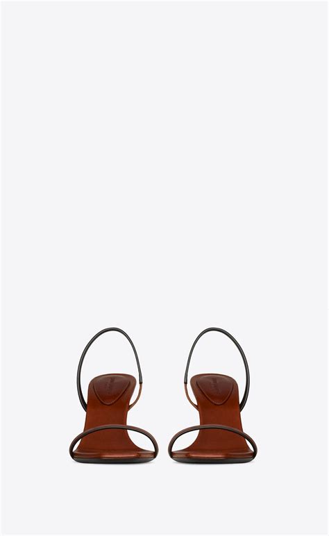 OPYUM slingback sandals in vegetable